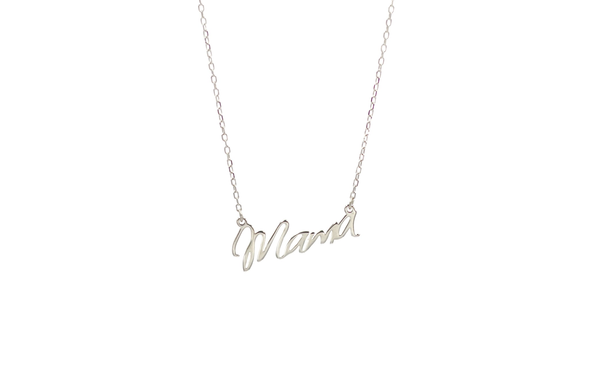 Mama Necklace Silver