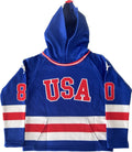 USA Hockey Miracle on Ice Toddler Authentic Hoodie Royal Blue