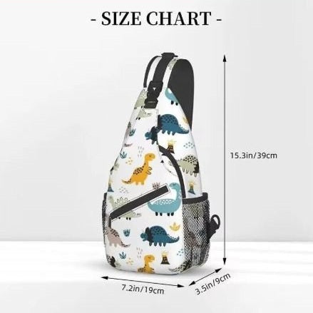 New Orleans Saints Sling Bag - Crossbody Backpack