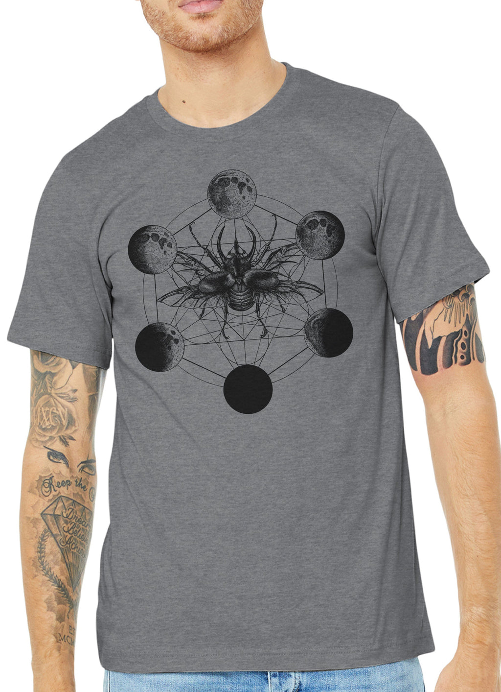 Metatron Beetle Moon Phases