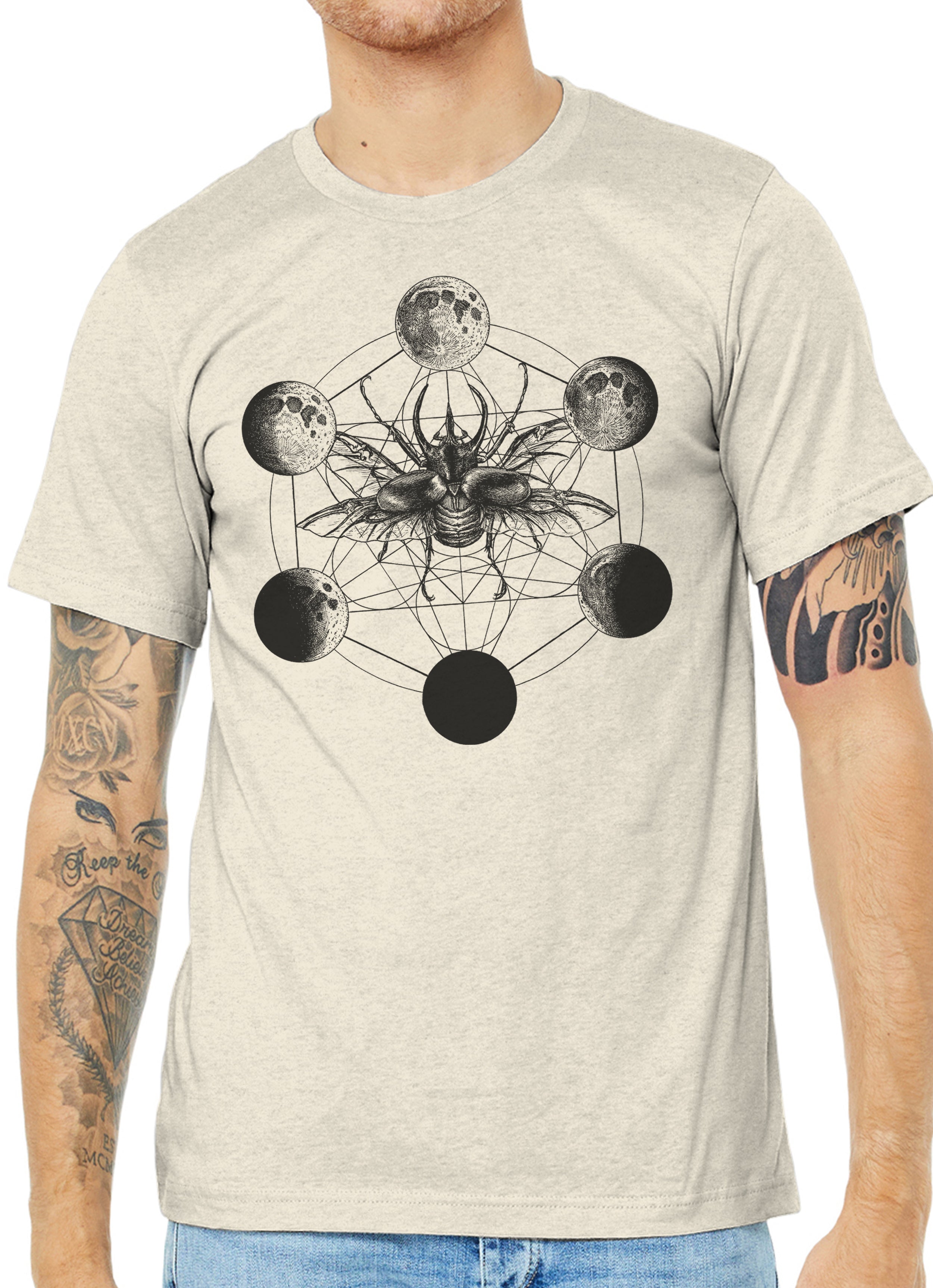 Metatron Beetle Moon Phases