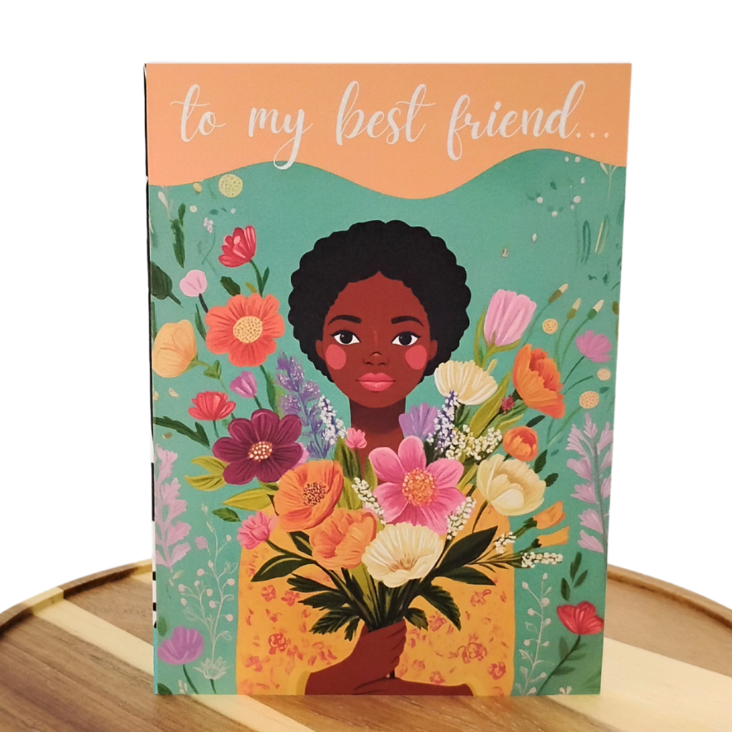 To my Best Friend - Blank Inner Card