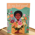 To my Best Friend - Blank Inner Card