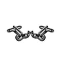 Black Moustache Cufflinks