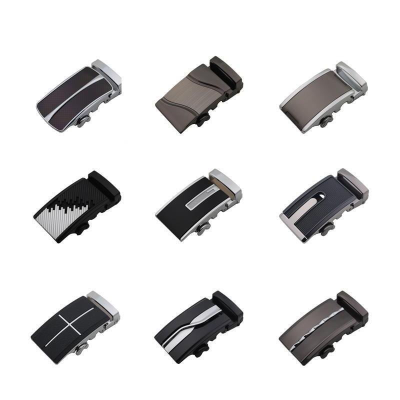 Black Silver Collection Belt Buckles - 9 Styles