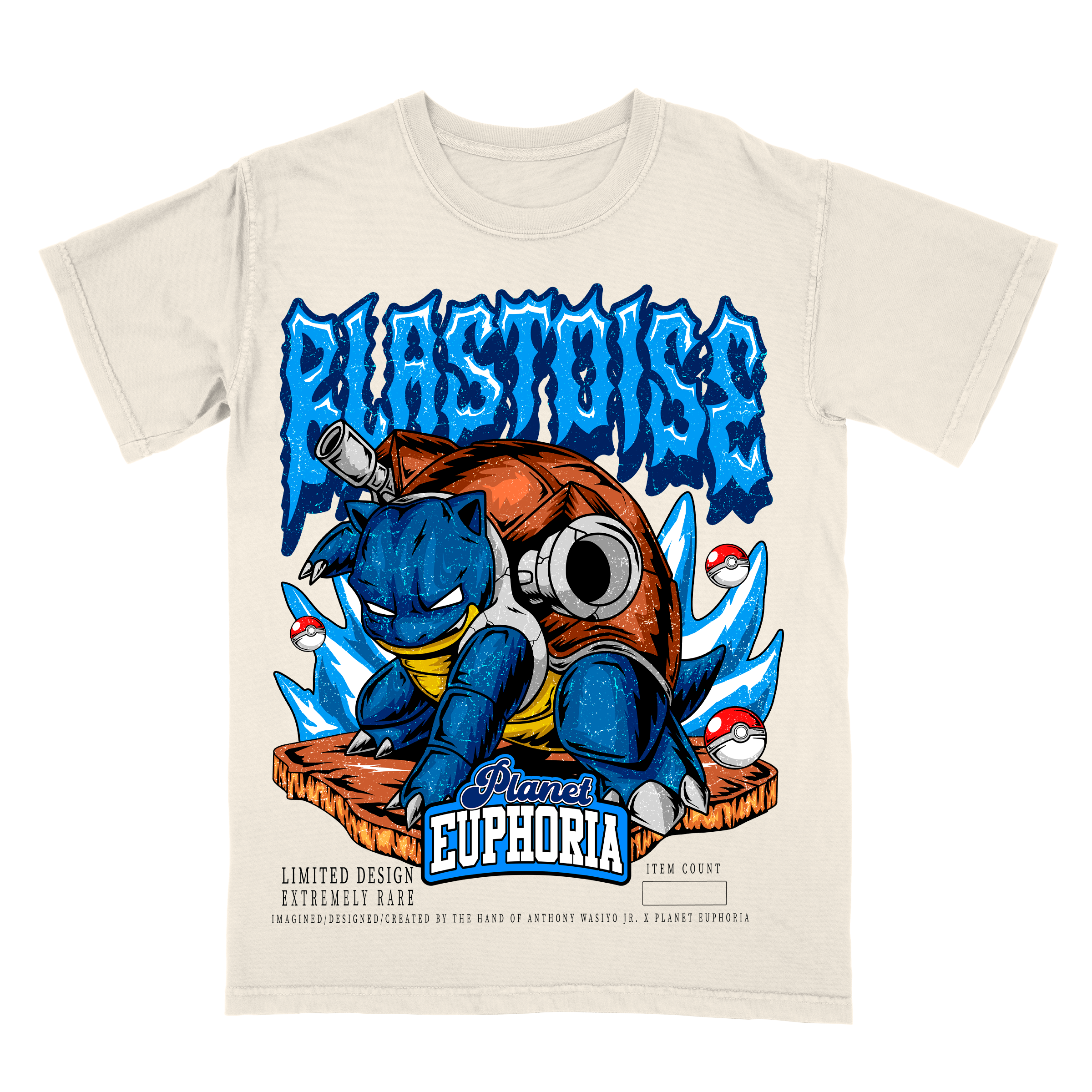 Blastoise Limited Edition Graphic T-Shirt