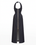Fierce Backless Halter Maxi Dress