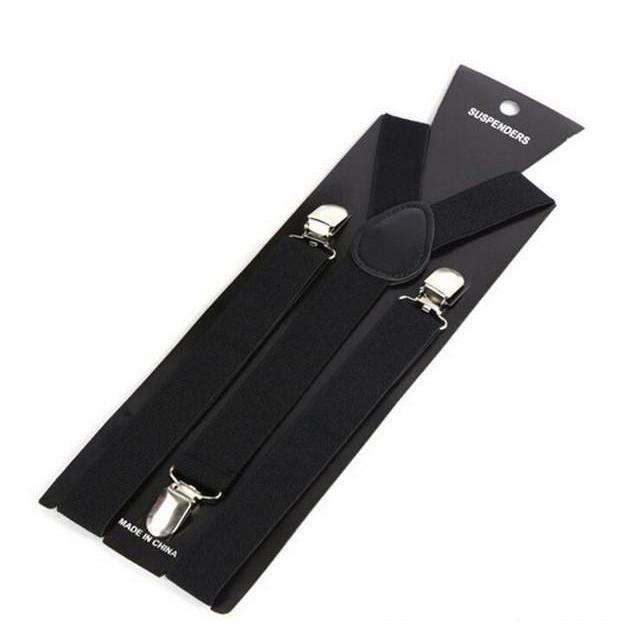 Bold Colors Collection Suspenders - 14 Colors
