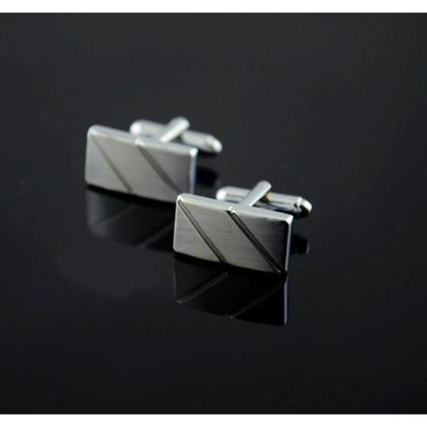 Bold Silver Cufflinks