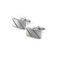 Bold Silver Cufflinks