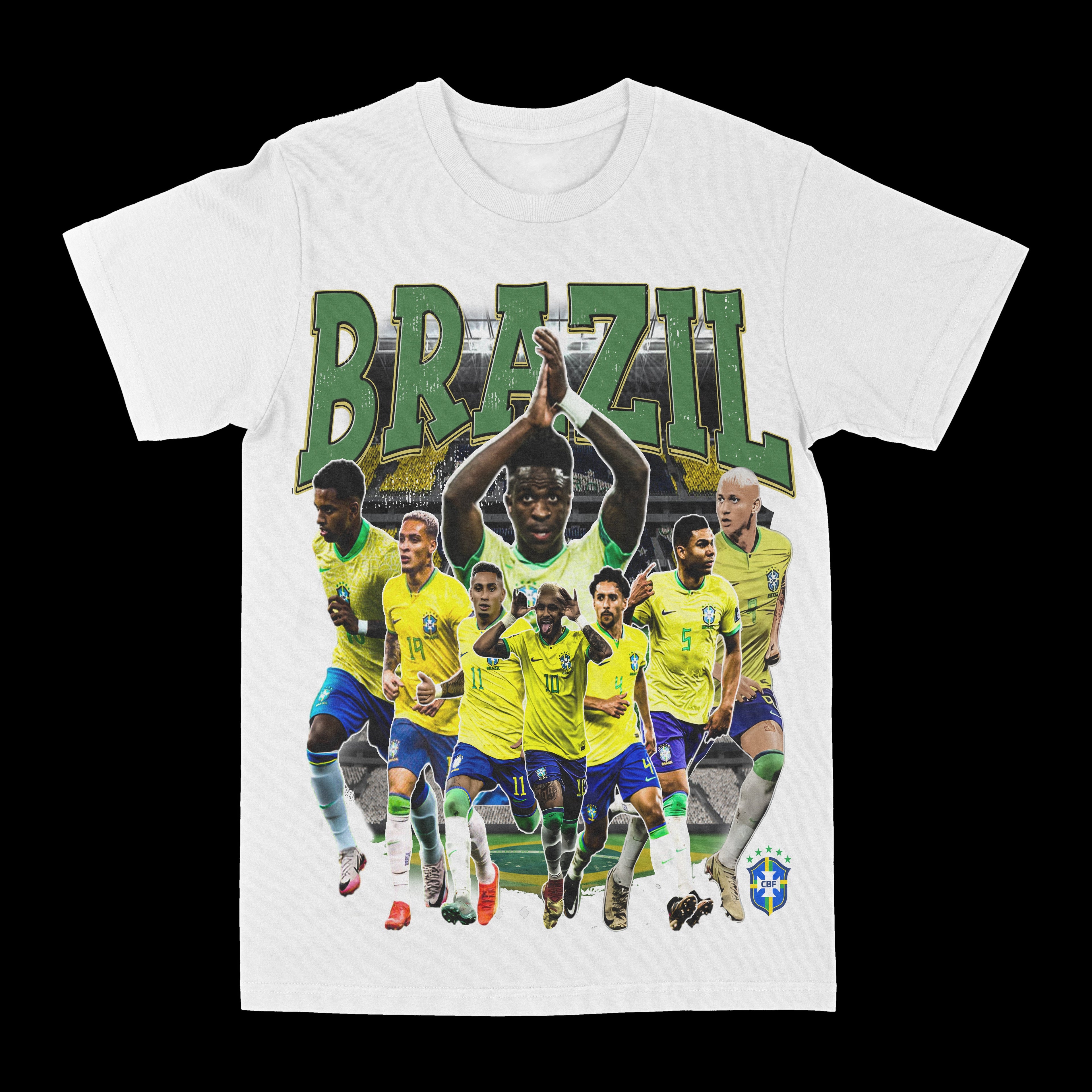 Brazil Soccer Graphic Tee