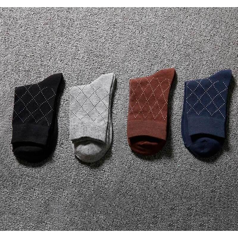 Breathable Classic Collection Dress Socks - 4 Colors
