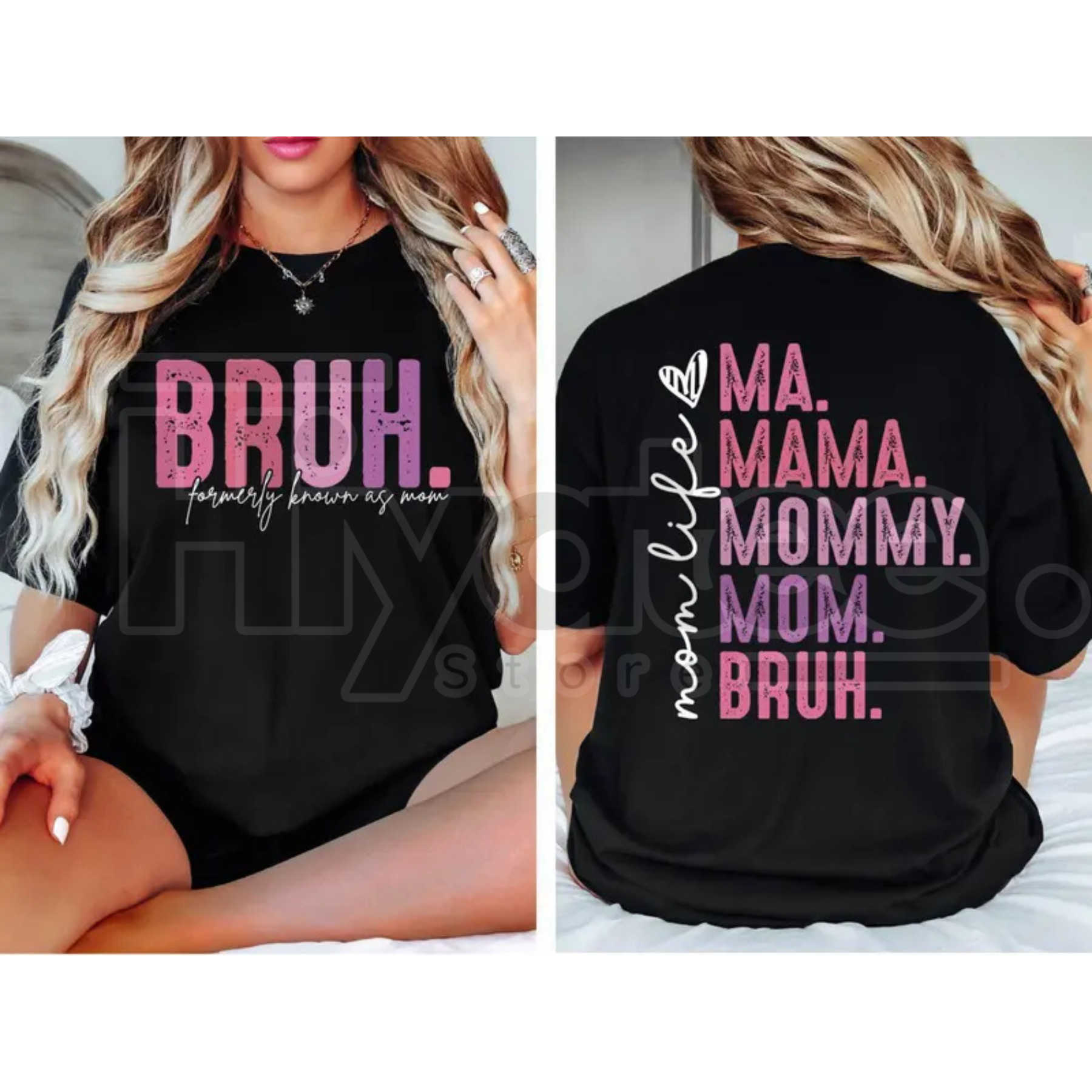 "Bruh Formerly Known as Mom" – Funny Mother's Day Era Graphic Top