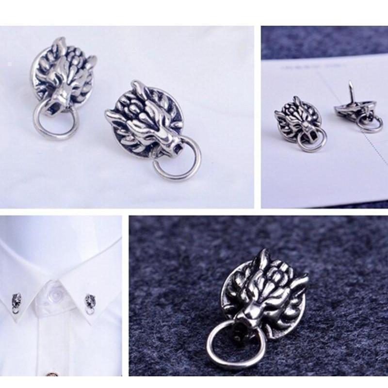 Bull Dragon Brooch Boutonniere