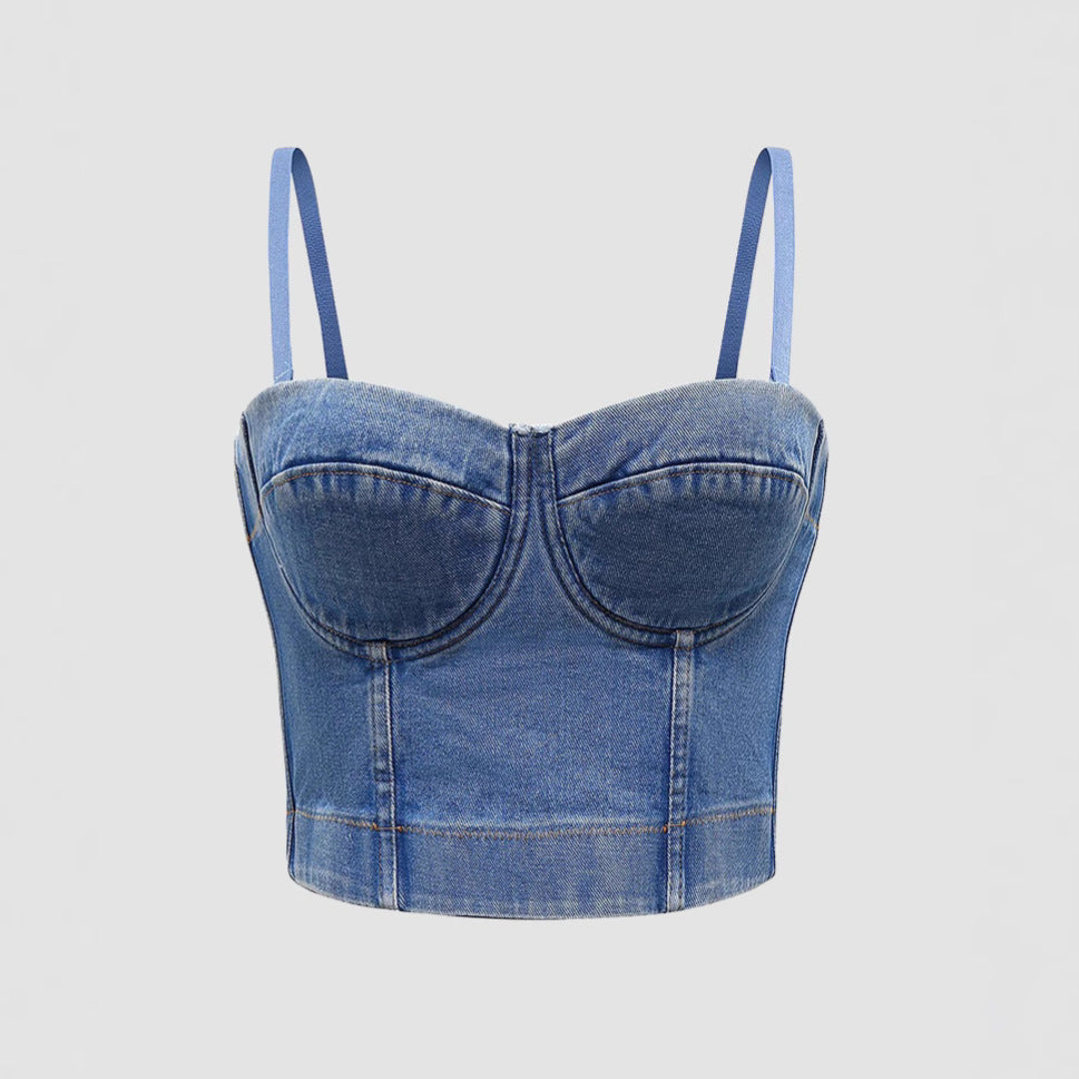 Women's Fitted Sexy Backless Inner Wear Bralette Outerwear