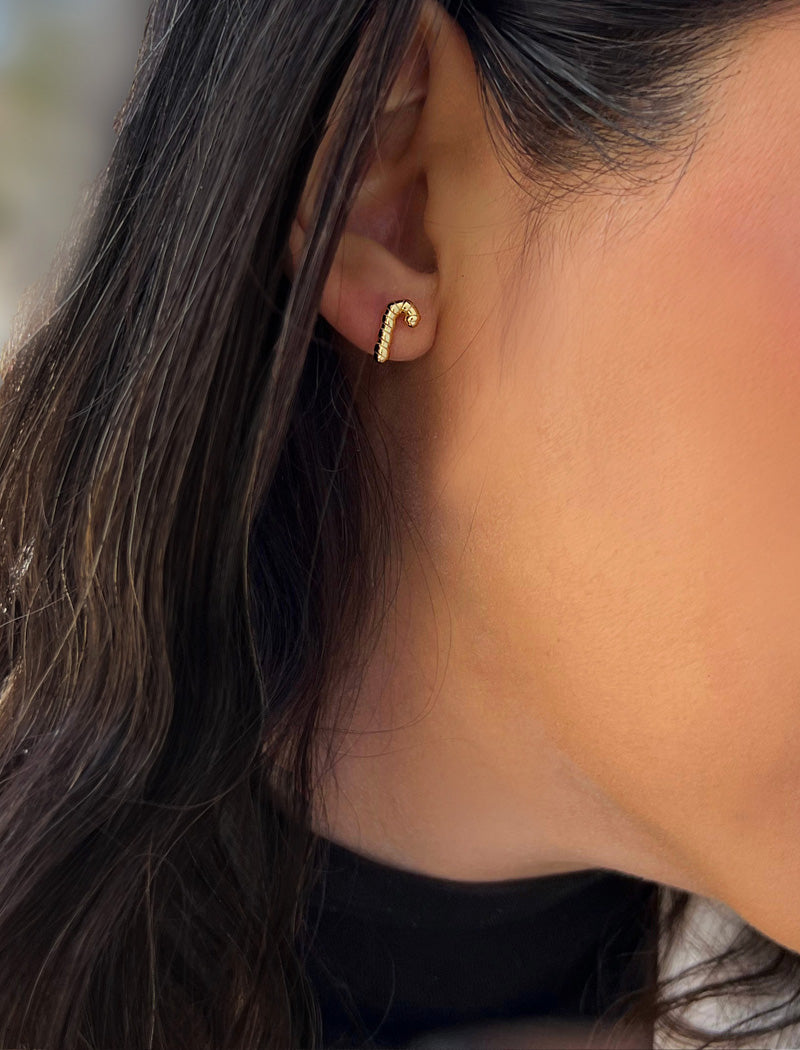 CANDY CANE HOLIDAY Earrings | Sterling Silver