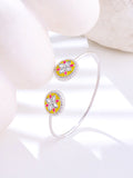 Petal Radiance Cuff Bracelet
