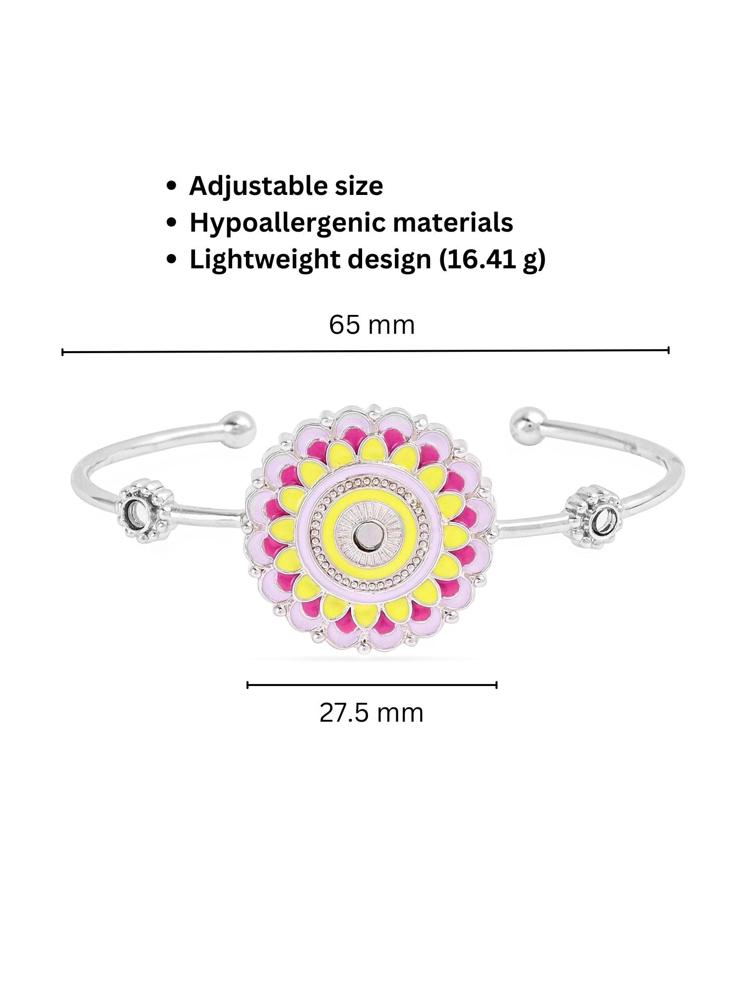 Radiant Sunburst Cuff Bracelet
