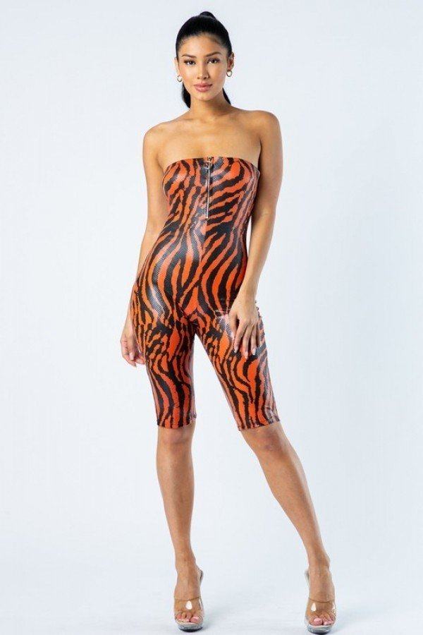 “A Wild Life” Romper