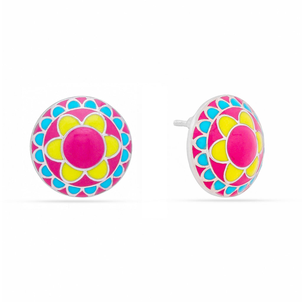 Sunburst Harmony Stud Earrings