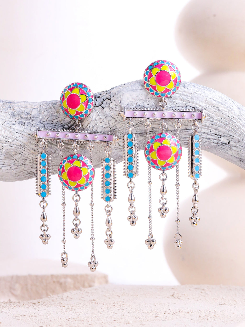 Enchanted Sunburst Harmony Dangler Earrings