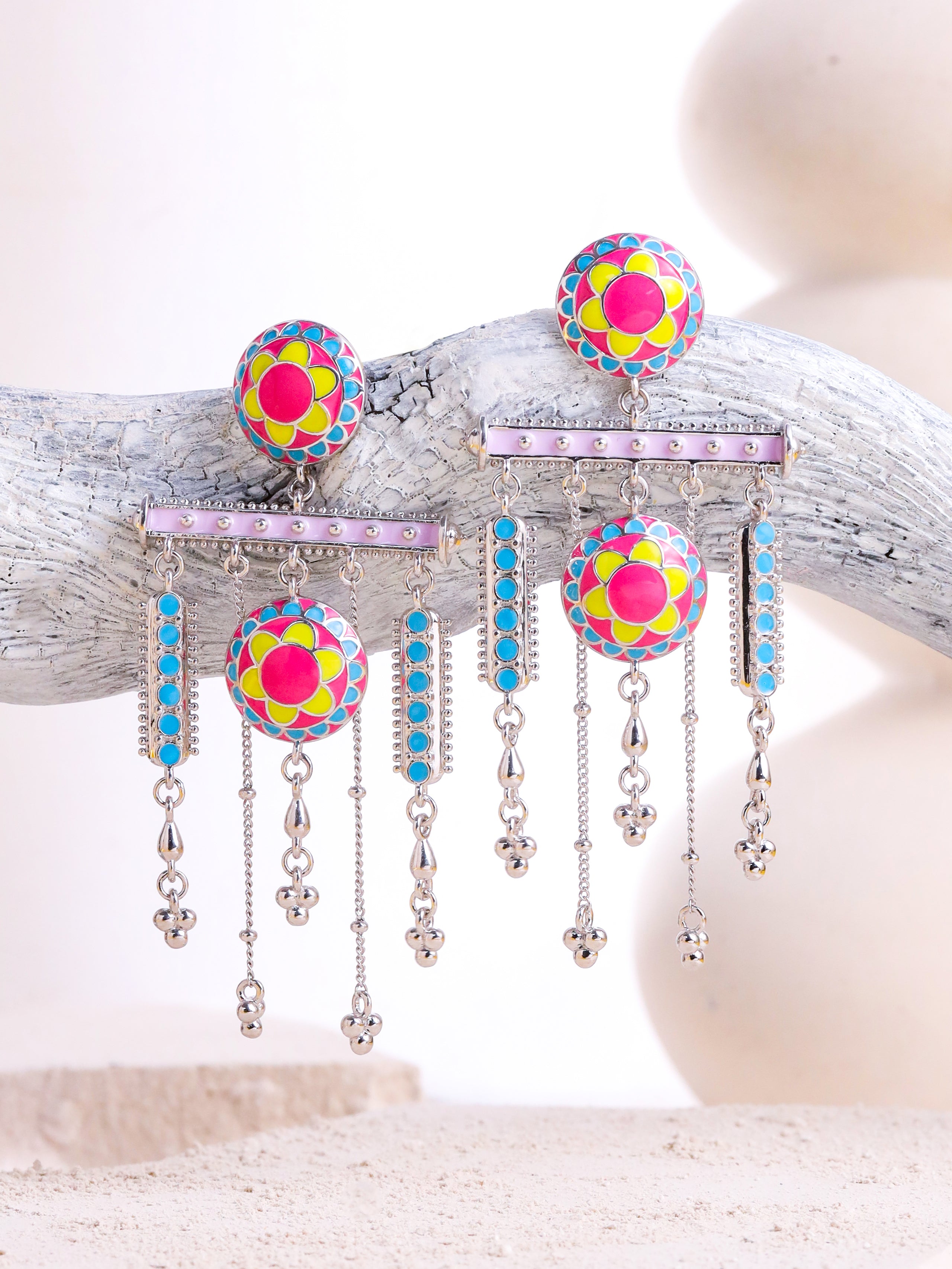 Enchanted Sunburst Harmony Dangler Earrings