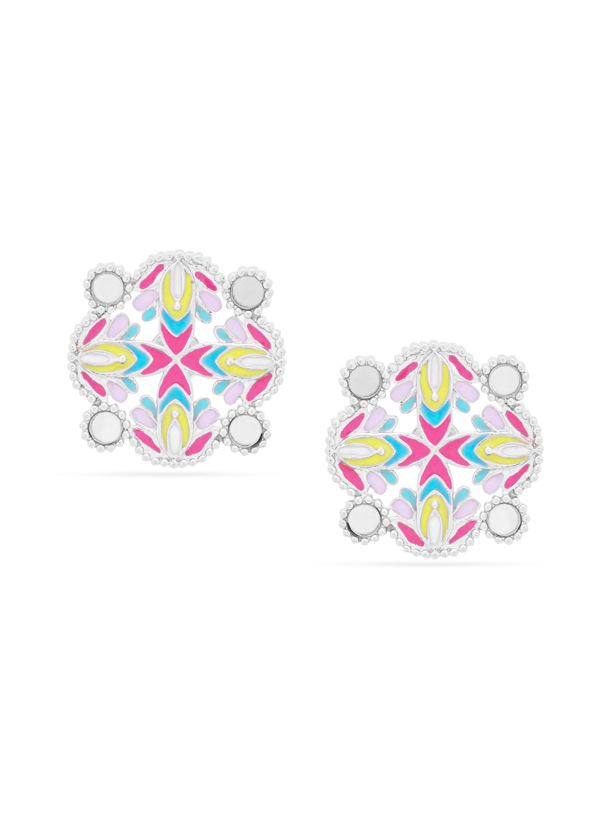 Nubian Bloom Stud Earrings