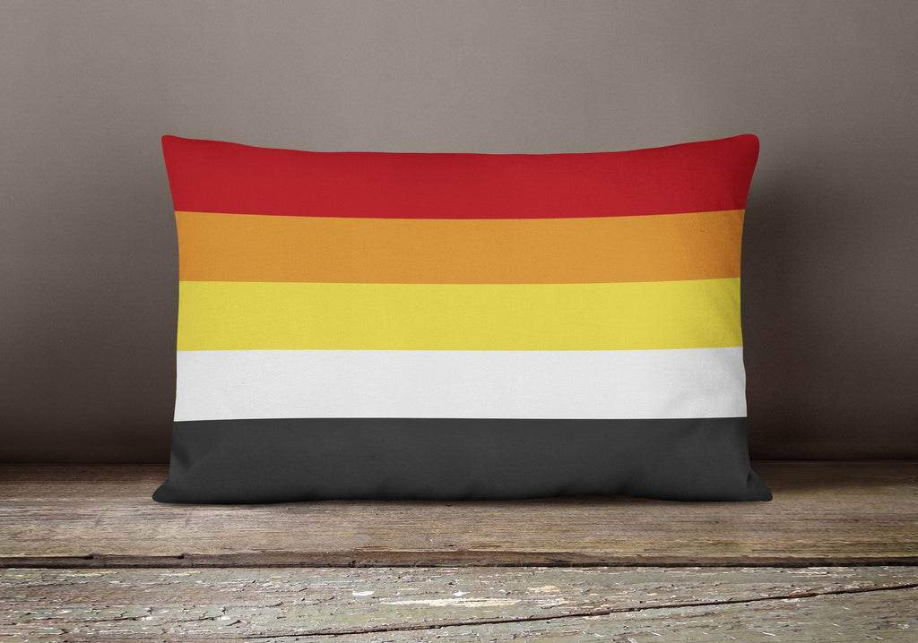 Lithsexual Pride Canvas Fabric Decorative Pillow