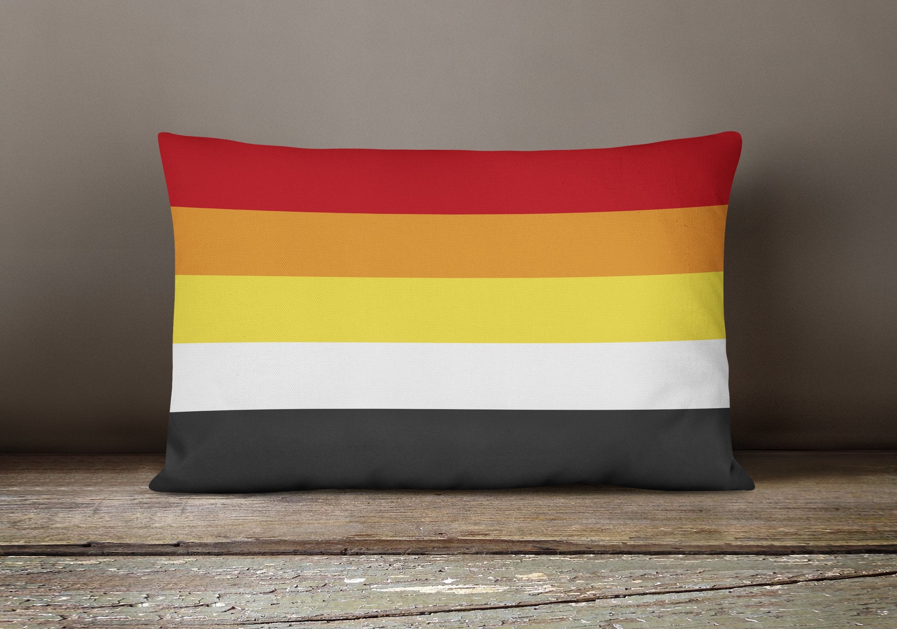 Lithsexual Pride Canvas Fabric Decorative Pillow