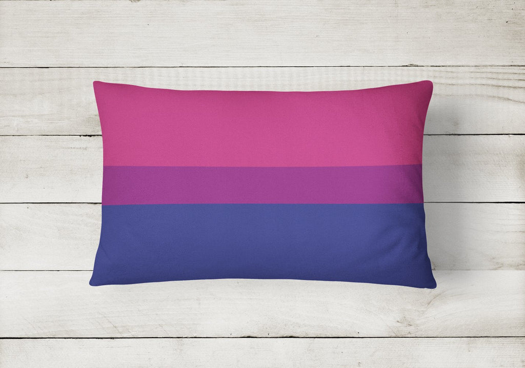 Bisexual Pride Canvas Fabric Decorative Pillow