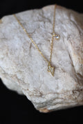 Lightning Bolt Necklace - Stainless Steel