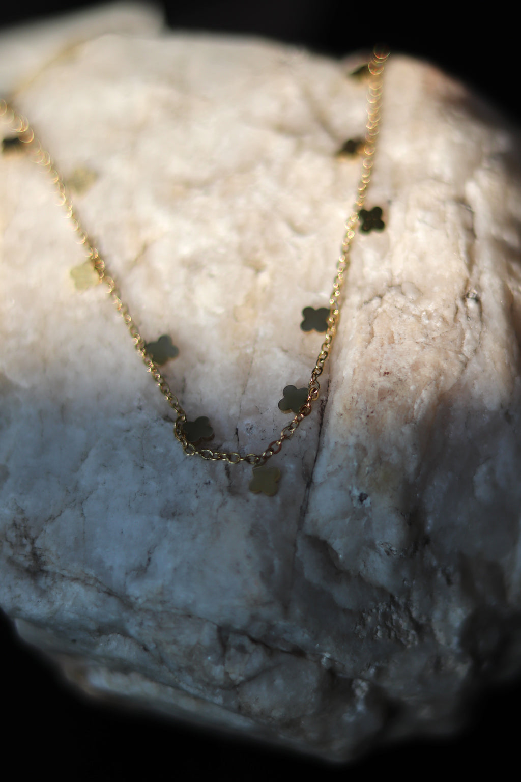 Clover Necklace - Stainless Steel - Waterproof