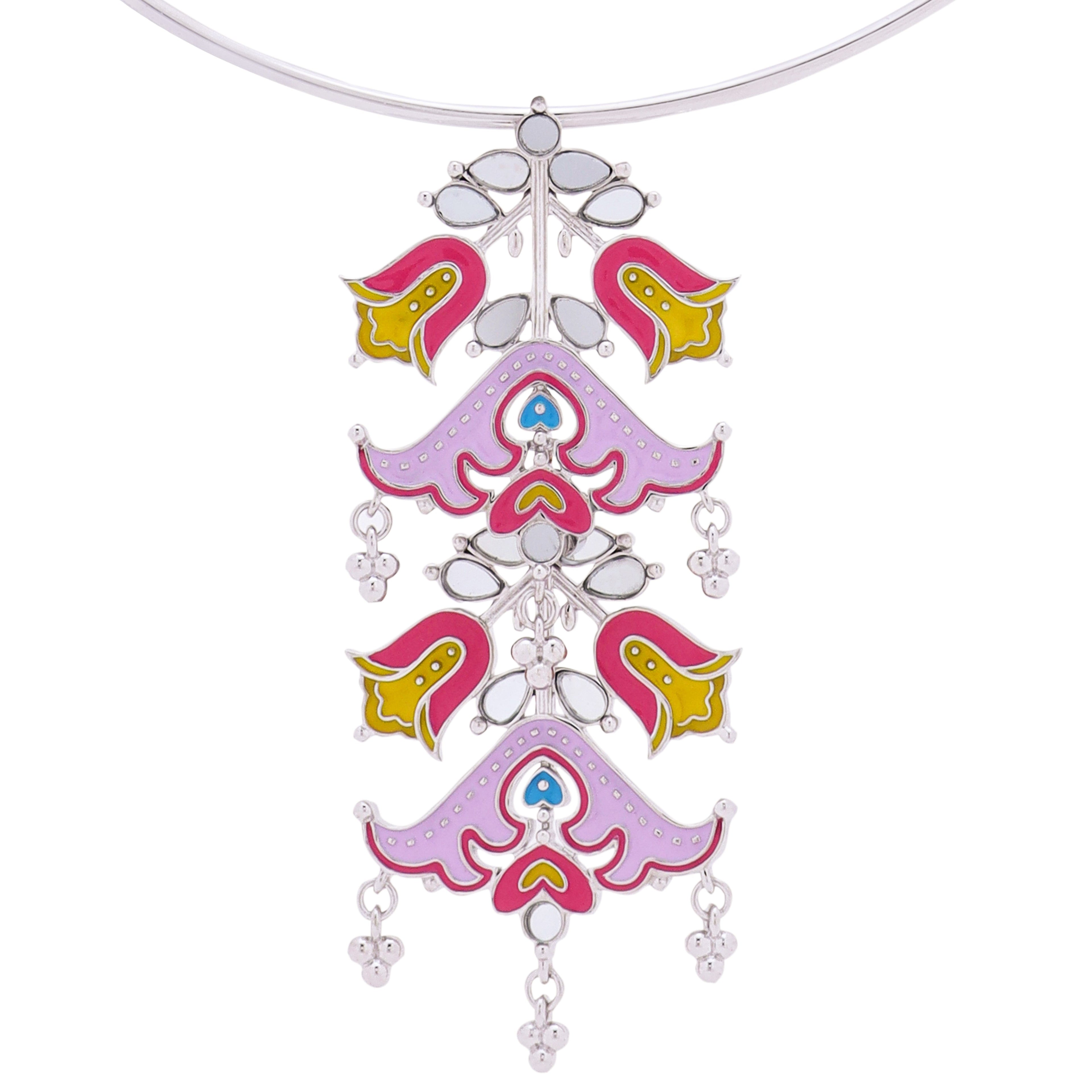 Fleeting Flora Hasli Pendant Necklace