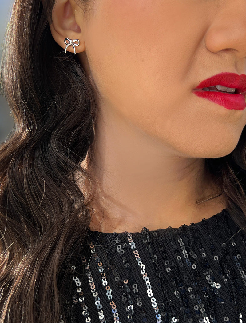 COQUETTE BOW Earrings | 18K Gold Over Sterling Silver
