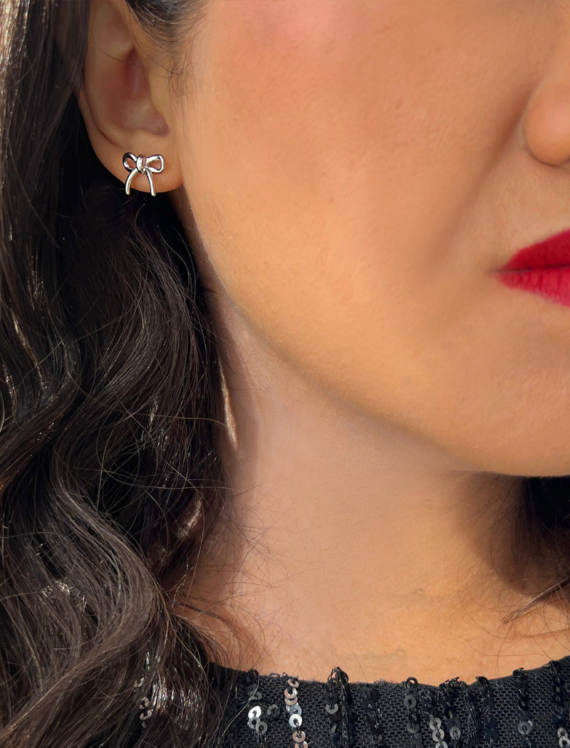 COQUETTE BOW Earrings | 18K Gold Over Sterling Silver
