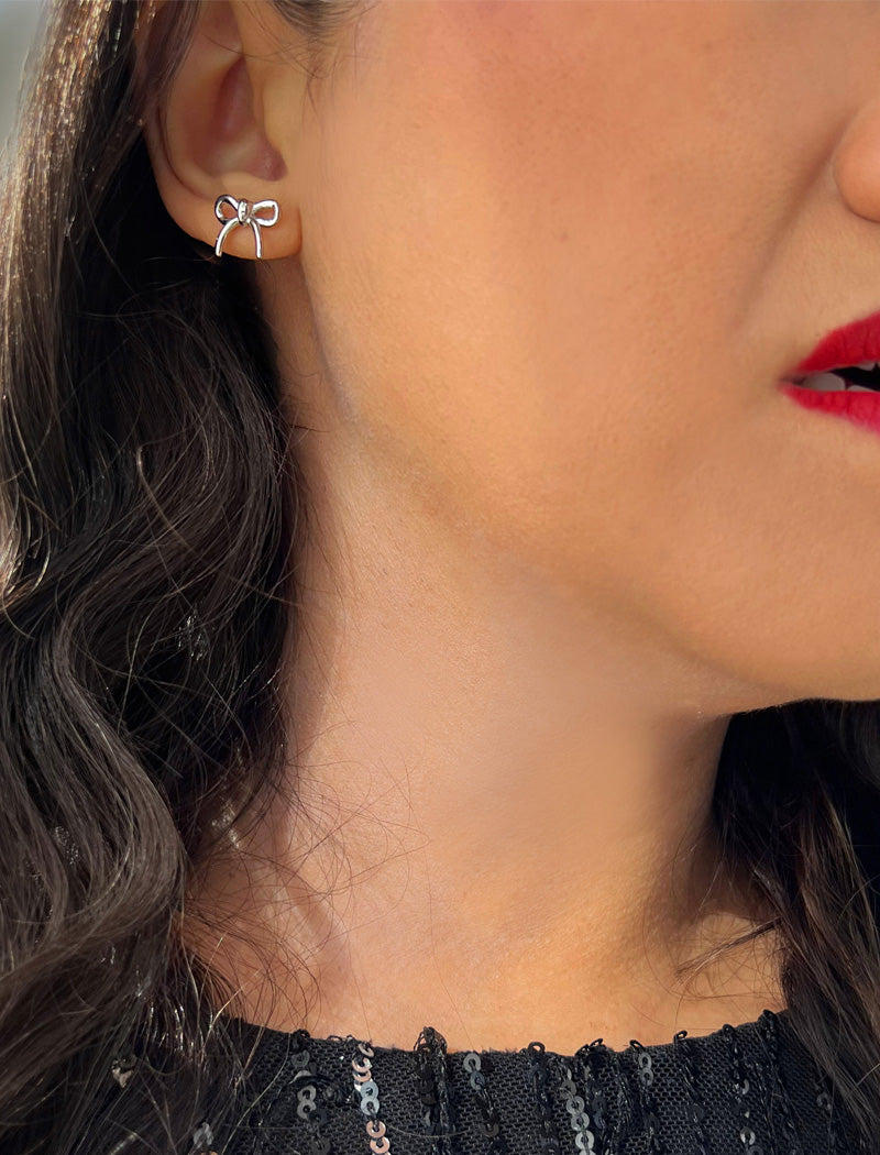 COQUETTE BOW Earrings | 18K Gold Over Sterling Silver