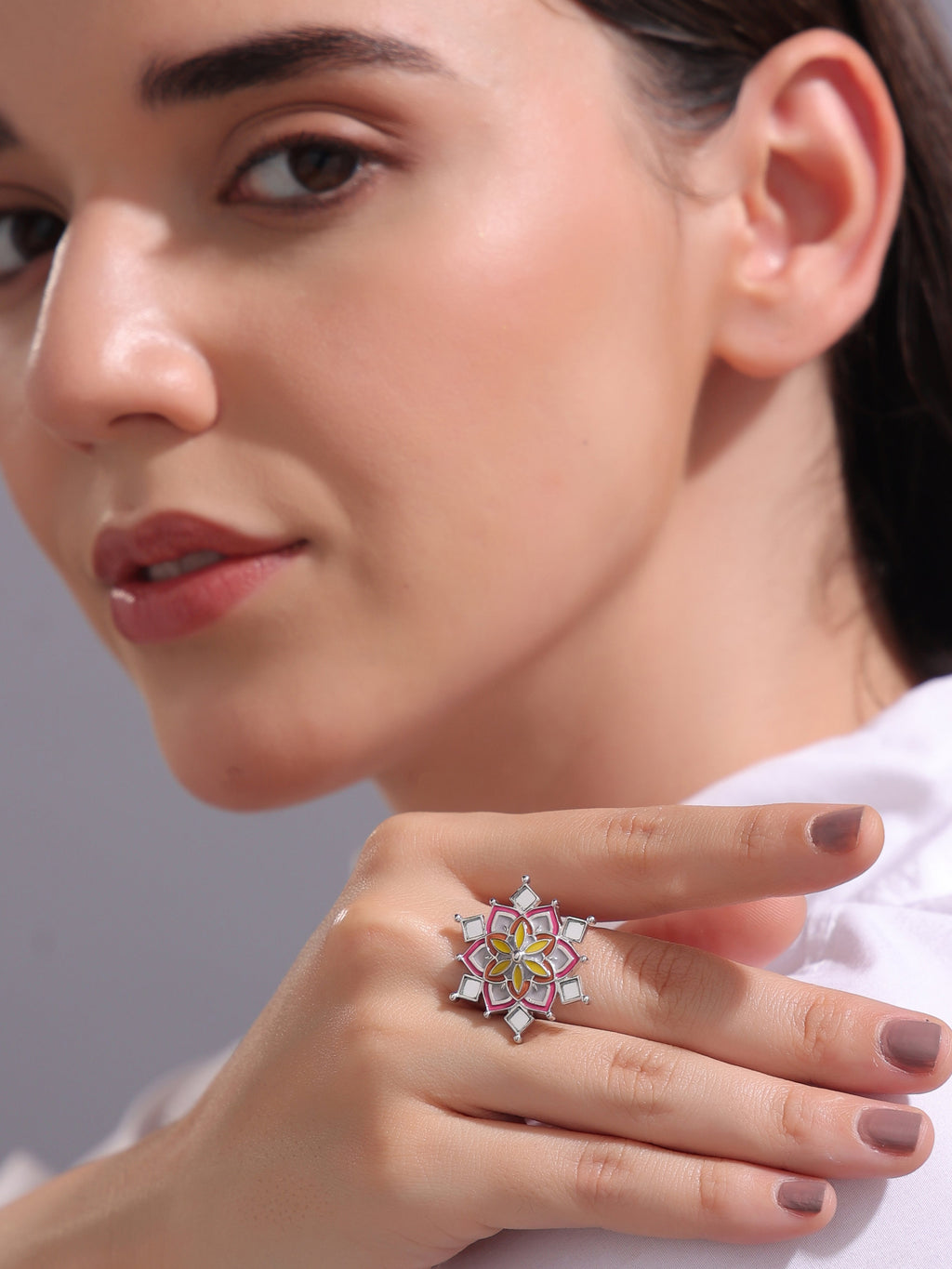 Celestial Lotus Ring