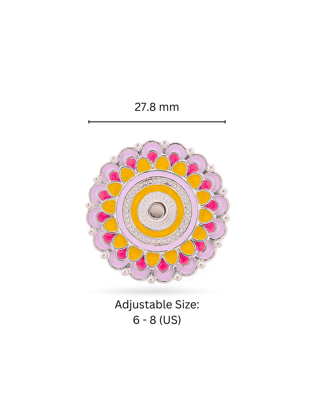 Radiant Sunburst Ring