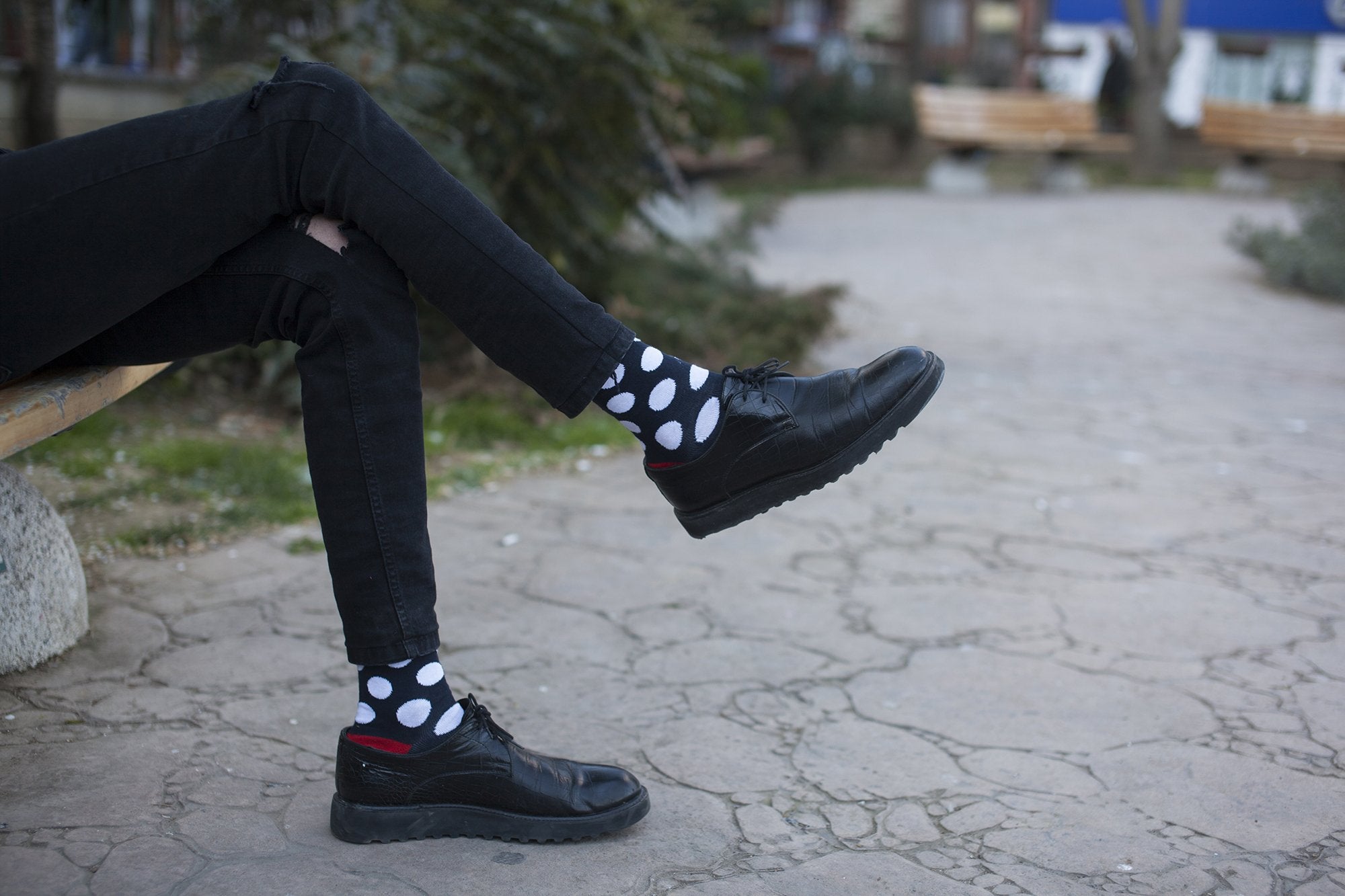 Men's Big Dots Socks