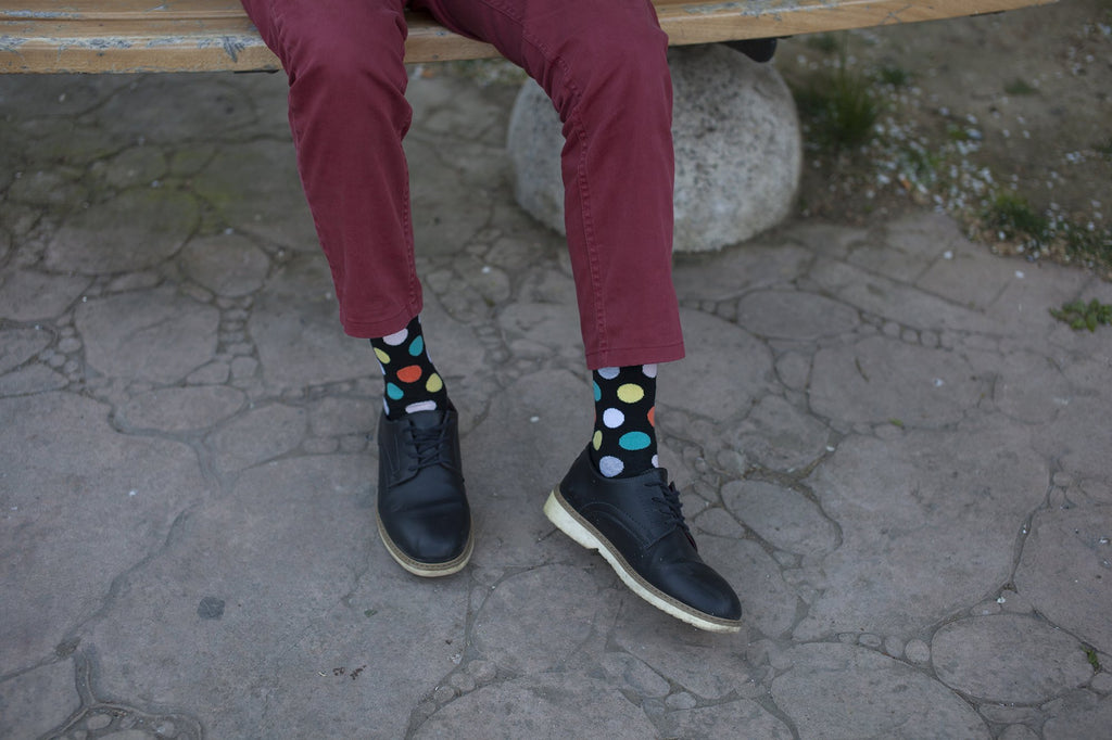 Men's Big Dots Socks