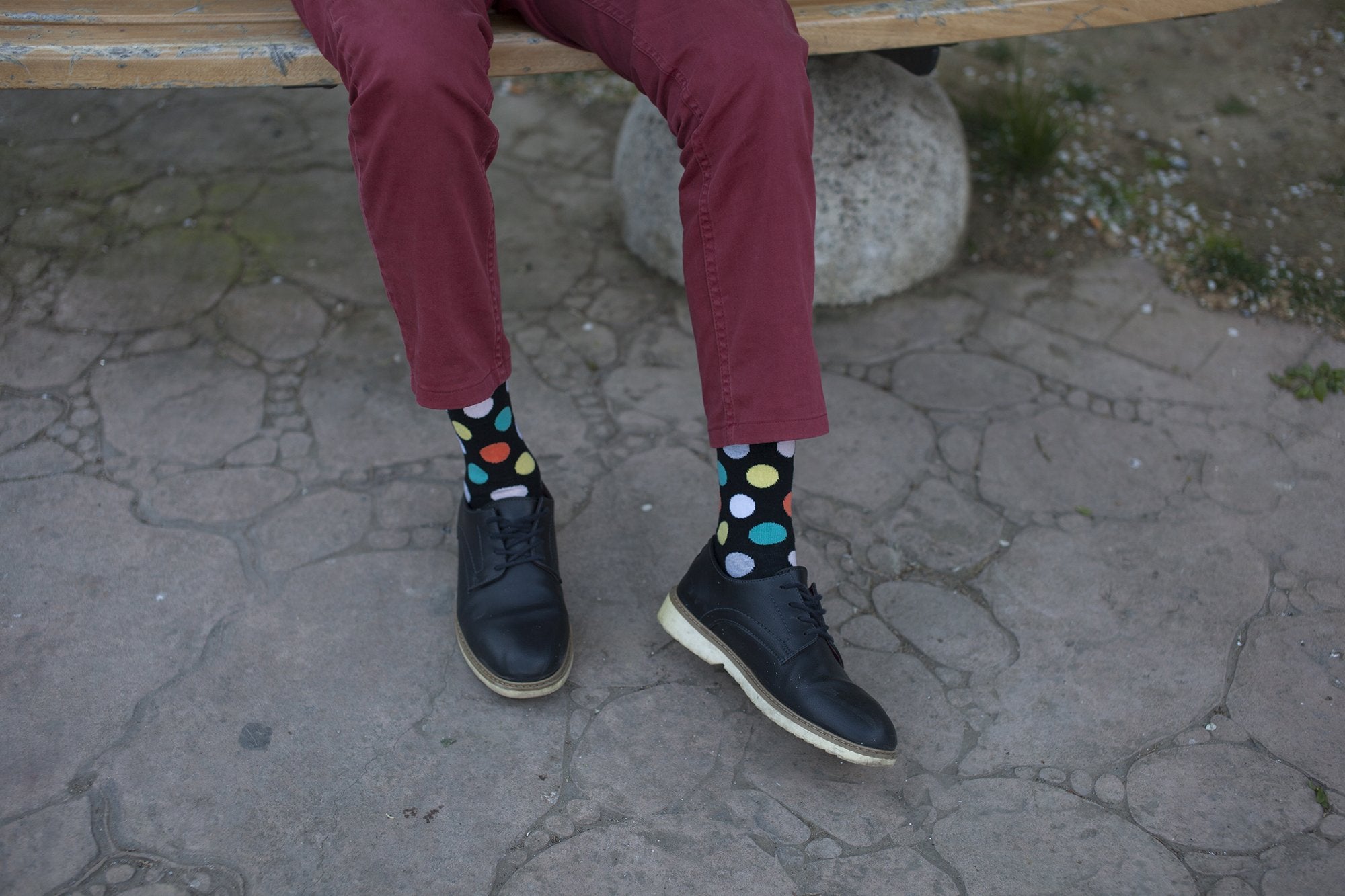 Men's Big Dots Socks