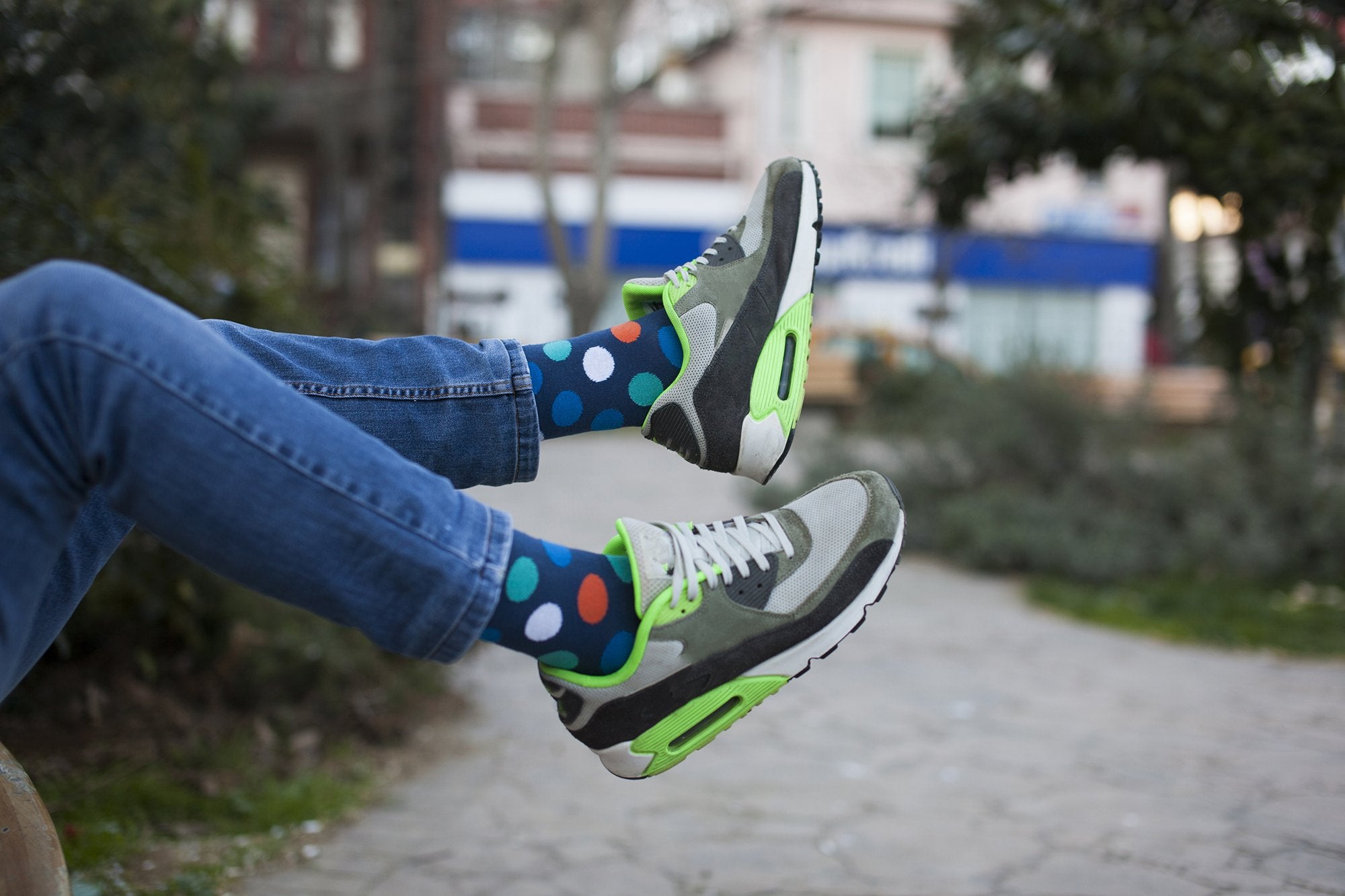 Men's Big Dots Socks