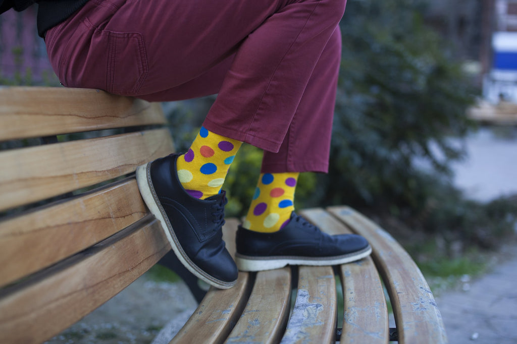 Men's Big Dots Socks
