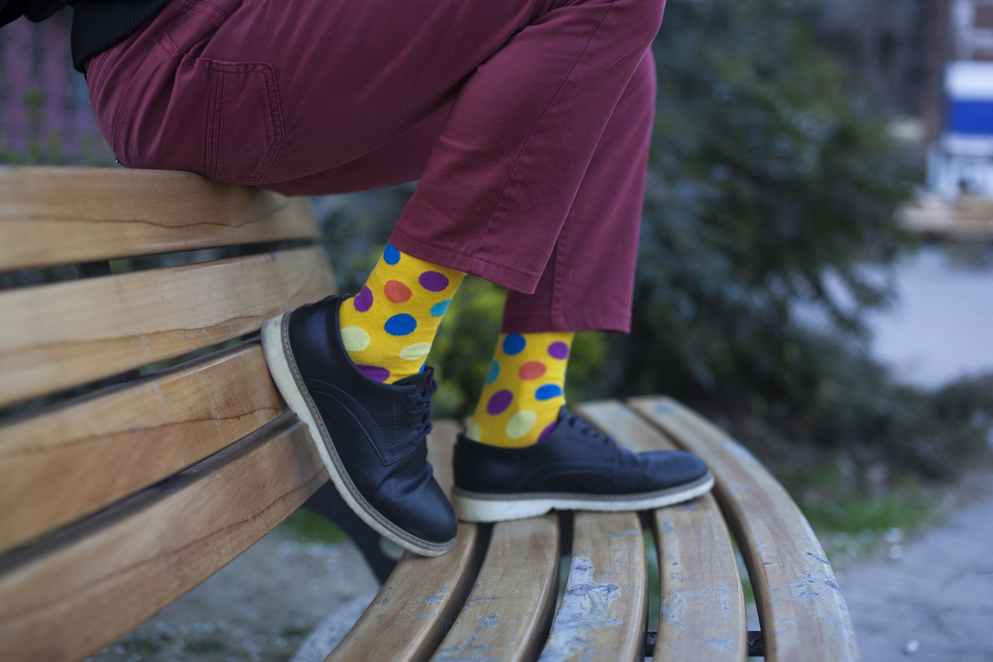 Men's Big Dots Socks