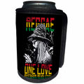 3dRose Sven Herkenrath Reggae - Reggae One Love Rastafari Revolution Jamaica - Can Cooler Bottle Wrap (cc_318918)