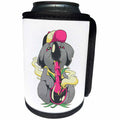 3dRose Cassie Peters Cannabis - Cute Koala Bong - Can Cooler Bottle Wrap (cc_326233)