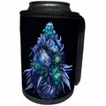 3dRose Cassie Peters Cannabis - Watercolor Cannabis Bud - Can Cooler Bottle Wrap (cc-371367)
