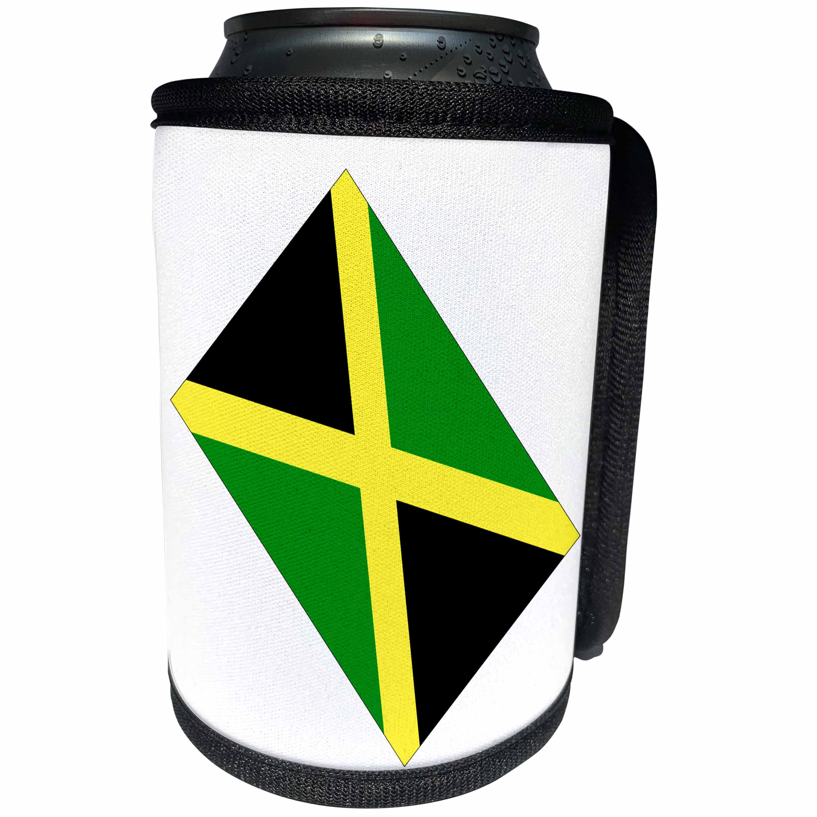 3dRose Flags - Jamaican Flag - Can Cooler Bottle Wrap (cc_4352)