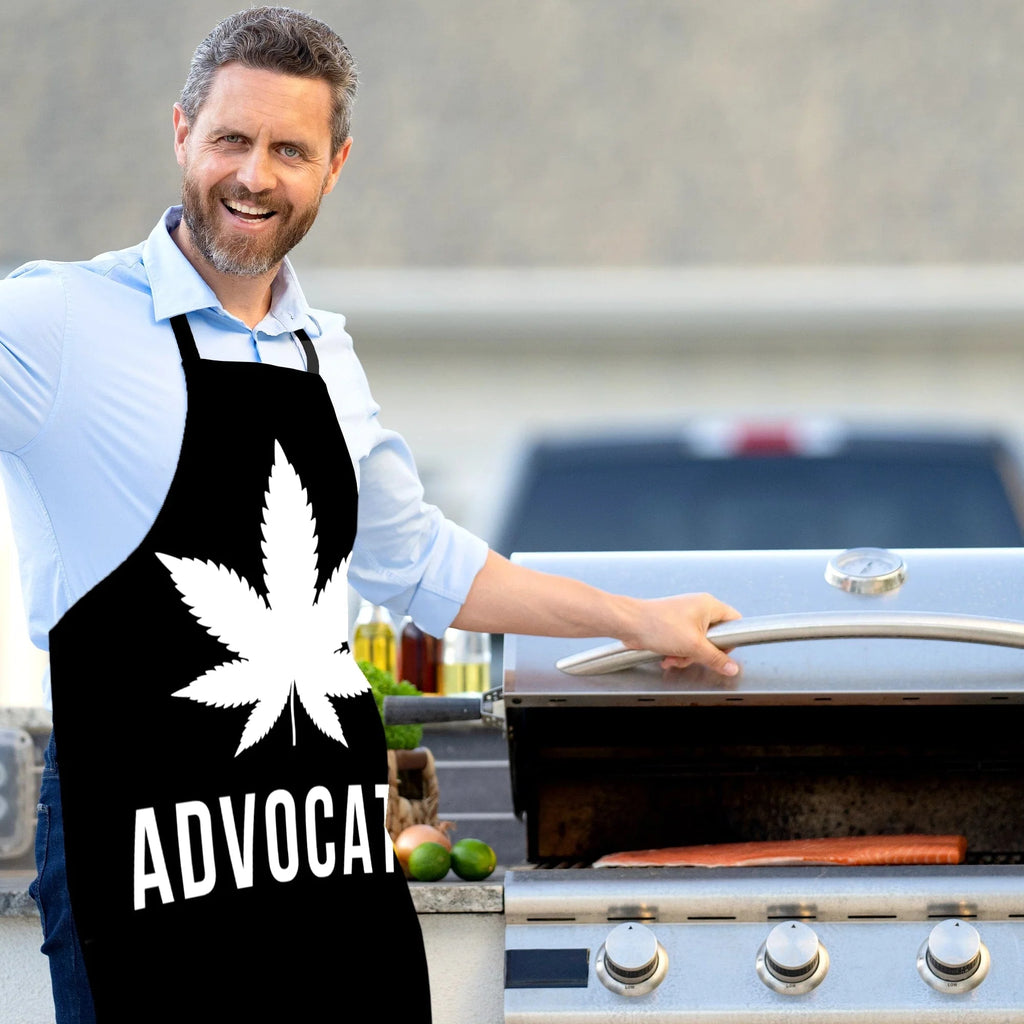 Cannabis Advocate Pot Leaf Apron