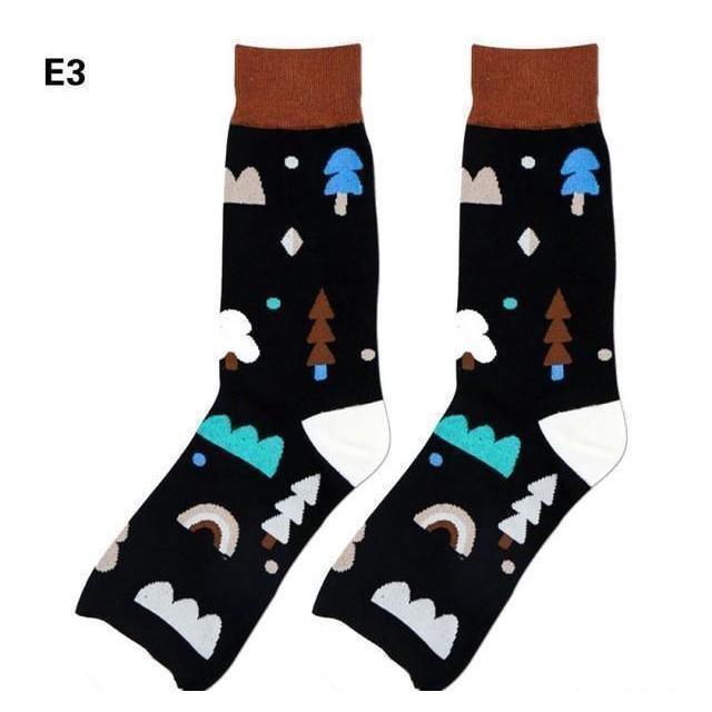 Cartoon Casual Collection Socks - 19 Colors & Styles